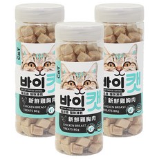 by CAT 喵洽普 貓咪凍乾零食，新鮮雞胸肉，高蛋白，80g, 3罐