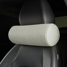 메이튼 차량용 프리미엄 목쿠션, 미스티그레이, 1개