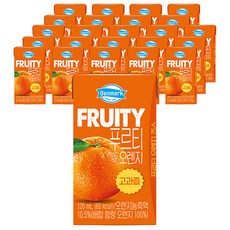 Dongwon Denmark Fruity柳橙汁, 120ml, 24入