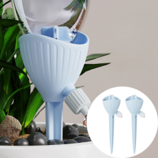 Joinmade 自動澆花器 園藝澆水器, 2個, 藍色