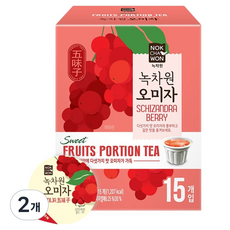 NOKCHAWON 綠茶園 五味子茶 濃縮液球, 30g, 15入, 2個