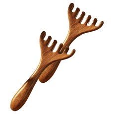 Moment Home 全身頭皮經絡刮痧按摩器, 單一顏色, 2個