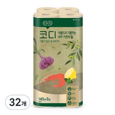 CODI UKP紙漿捲筒式廚房吸油紙巾 227*114mm, 140張, 32捲