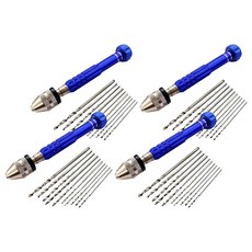 OON 핀바이스 드릴날 10종 세트 블루, 4세트