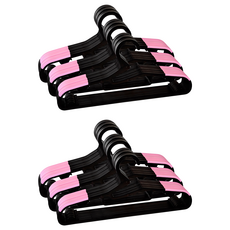 데코즈인 라운드 논슬립 옷걸이, 핑크, 60개