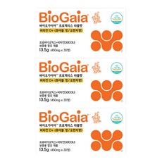 바이오가이아 프로텍티스 타블렛 비타민D+ 츄어블 정 13.5g, 30정, 3개