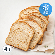 서울브레드 모닝 통밀 식빵 (냉동), 500g, 4개