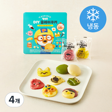 뽀로로 DIY 클레이 쿠키 (냉동), 300g, 4개, 1개입