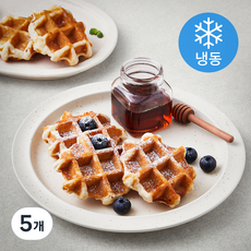 벨기에 슈가와플 (냉동), 35g, 6개입, 5개