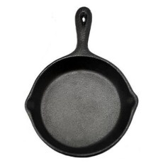 MAGIC 美極客 迷你鑄鐵圓型煎盤 RV-IRON 030-4 16 x 直徑10.5 x 2.5cm 610g, 1個