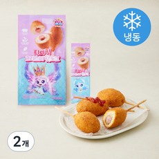 캐치티니핑 티니핑 크리스피 핫도그 (냉동), 50g, 2개, 5개입