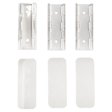 蘿林嚴選 延長線固定器 可重複使用 耐重 不傷牆面, 1組