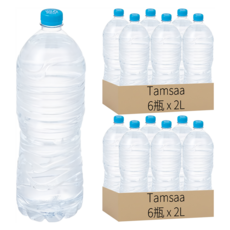 Tamsaa 礦泉水, 2L, 12瓶