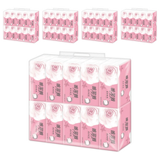 VIRJOY 唯潔雅 抽取式衛生紙 2層 200張, 10包, 5袋