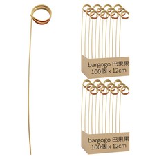 bargogo 巴果果 紅色指環串 12cm, 2個, 100個裝