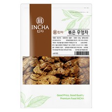 INCHA 袋裝韓國產炒牛蒡茶片, 500g, 1入, 1個