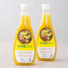 CJ제일제당 파인애플 드레싱, 585g, 2개