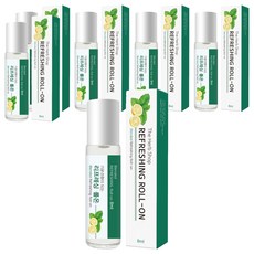 THE HERB SHOP 香氛精油滾珠瓶 Refreshing, 6個, 8ml