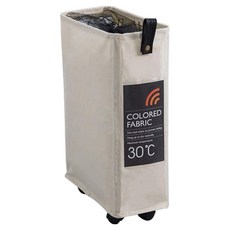 FOSO 束口髒衣籃夾縫, 米色