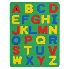 SUCCESS 成功 全方位彩色幼教磁鐵板 大寫ABC 顏色隨機, 41片, 1個