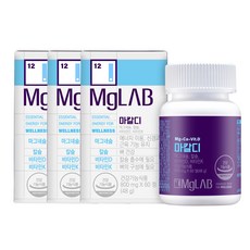 Mglab Macaldi鎂鈣維他命D維他命K 48g, 3個, 60片