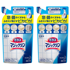 Kao 花王 Magiclean 魔術靈 玻璃清潔噴霧補充包, 350ml, 2包