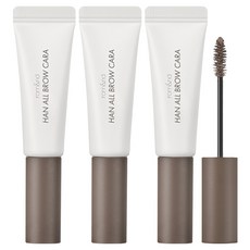 [비건뷰티] 롬앤 한올 브로우 카라 9g, 01 그레이스 토프, 3개