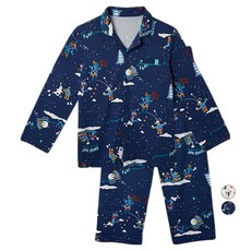 chummychummy 兒童用 HFC空氣蜜桃絨長袖睡衣套裝 01J