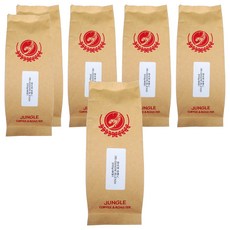 정글인터내셔널 블로섬 블렌드 원두, 200g, 6개, 홀빈(분쇄안함)