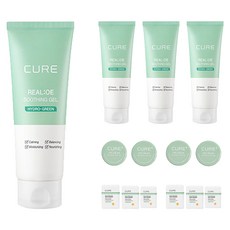 KIMJEONGMOON-ALOE Cure 蘆薈修護舒緩凝膠 + 體驗組, 4套