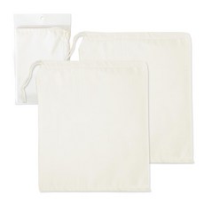 순면 주머니, 2개