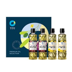 [2017 추석선물세트] 청정원 고급유 3호 세트 + 쇼핑백, 1세트