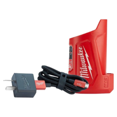 Milwaukee 美沃奇 12V鋰電充電寶分享器 M12TC-0, 紅色 + 黑色