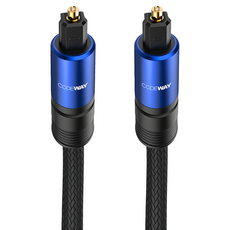 CODEWAY Toslink SPDIF 數位光纖音源線 1m, 單一商品, 1條