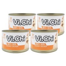Vi.Chi 全犬種 經典 犬罐, 雞肉 + 鮭魚, 160g, 4罐