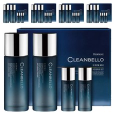 Deoprous Clean Bella Homme 抗皺皮膚乳液基礎 4 件套, 5套