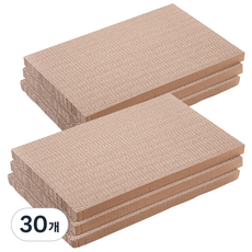 탐사 고양이 스크래쳐 박스리필, 혼합색상, 30개