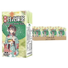 nulife 生活 日式無糖綠茶, 300ml, 24入