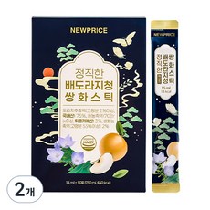 뉴프라이스 정직한 배도라지청 쌍화스틱, 15ml, 50개입, 2개