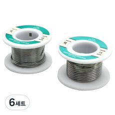 땜납 2종 세트, K-1007, 6세트