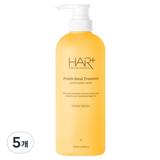 헤어플러스 단백질 본드 트리트먼트 페어 앤 프리지아, 700ml, 5개