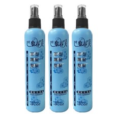 巴黎春天護髮定型液 強力定型 護髮保濕 清新香氛 持久造型, 300ml, 3瓶