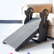 Runmake 高度可調節滑梯樓梯 A 型比格貴賓犬, 1 普通地毯