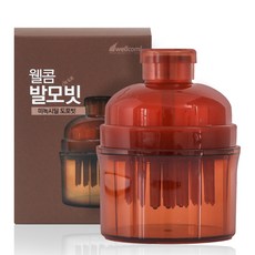 頭皮導液梳, 1個, 棕色