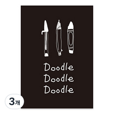 Monolike B6 Little Doodle 6個月萬年型日記, 3個, 07 Tools