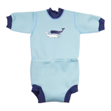 Splash About 連身版游泳尿布褲 海洋鯨魚, XL 13~18kg, 1件