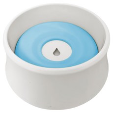 Nice u 毛樂趣 水滴漂浮飲水器, 1200ml, 適用於貓狗, 綠色/藍色, 1個