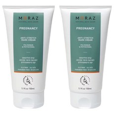 MORAZ 茉娜姿 撫紋妊膚霜, 2條, 150ml