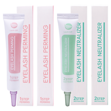 Lash UP 翹睫眉毛護理劑組 第1劑+第2劑, 20ml, 2組