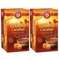 TEEKANNE 恬康樂 南非國寶茶包 焦糖風味, 1.75g, 20包, 2盒